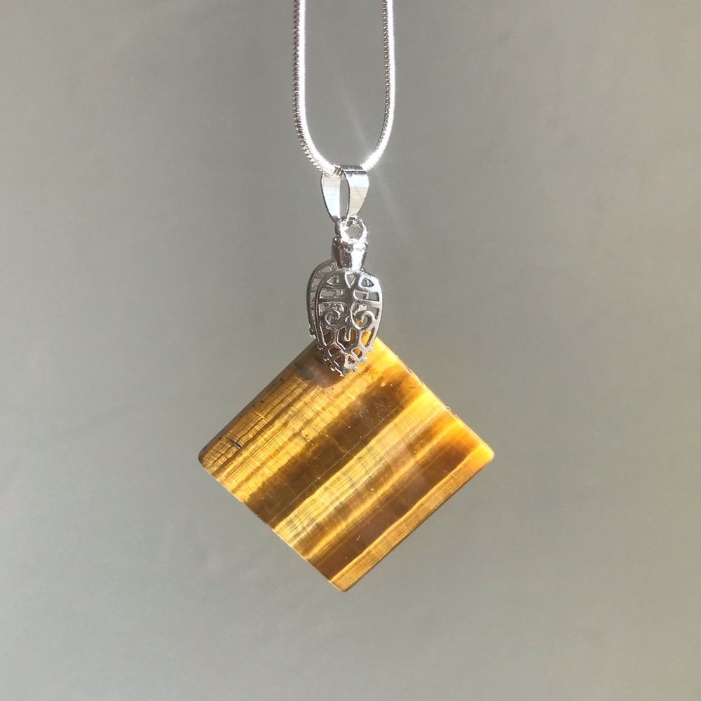 Courage, Power, Integrity & Luck! Tigers Eye